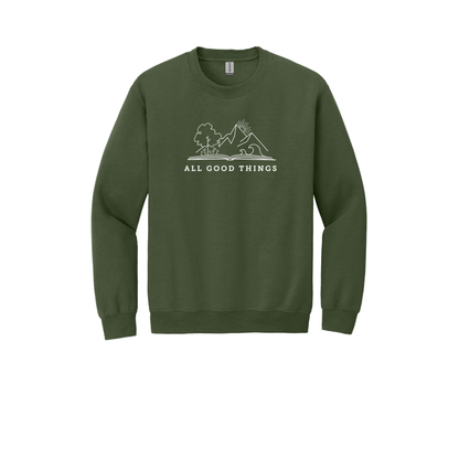 All Good Things- Unisex Adult Crewneck Sweatshirt