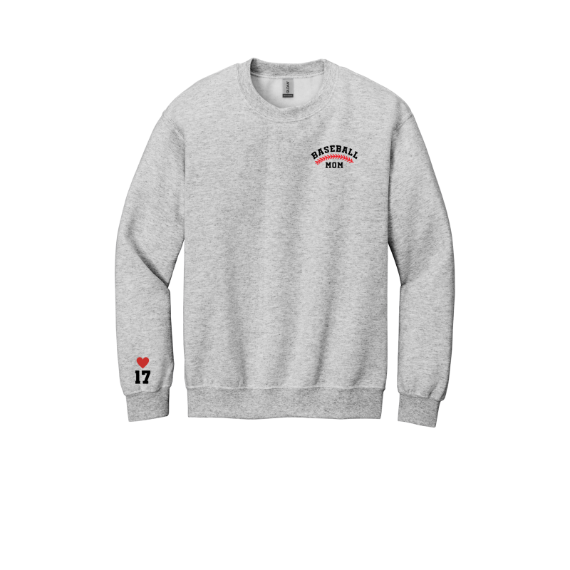 Embroidered SP Custom Baseball "Fan" Crewneck Garments