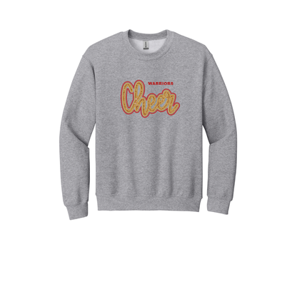 Embroidered Glitter Cheer Applique YOUTH Sweatshirt -Local Pick Up/Delivery