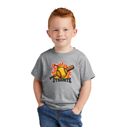 TODDLER-Dynamite Softball- Shirt, Hoodie