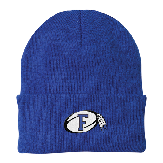 Rugby Embroidered Beanie