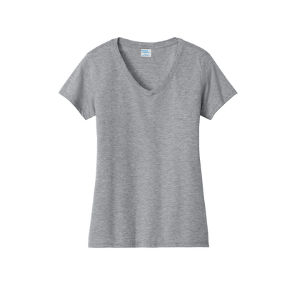 LAP- Straight Outta The Coop-Ladies V-Neck Shirt