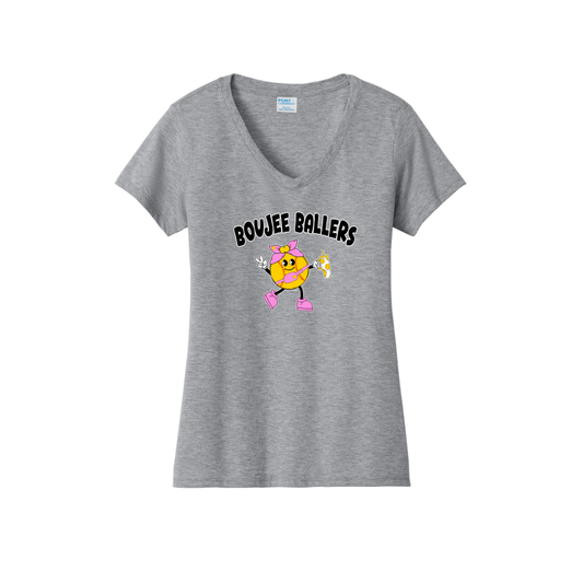 ADULT Boujee Softball -Ladies V-Neck