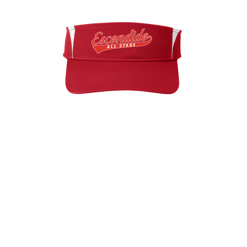 Escondido All Stars Visor Sew Nice Customs