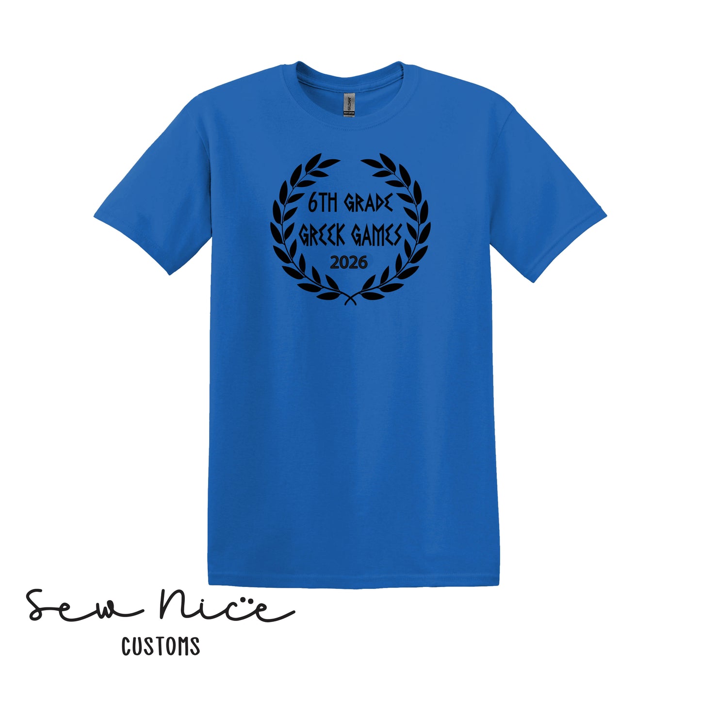 Lopez-BLUE- Greek Games Unisex Shirt
