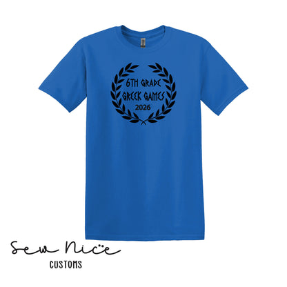 Lopez-BLUE- Greek Games Unisex Shirt