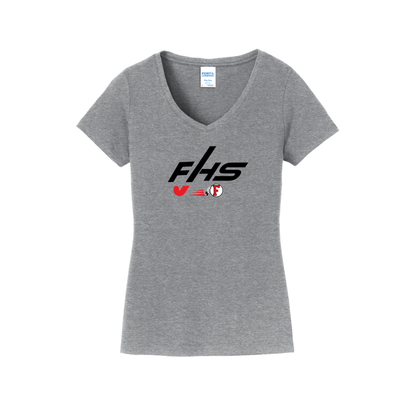 FHS Field Hockey- Women's V-Neck Shirt