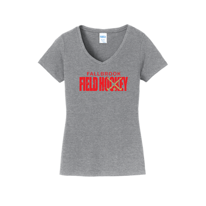 Fallbrook Field Hockey- Women's V-Neck Shirt