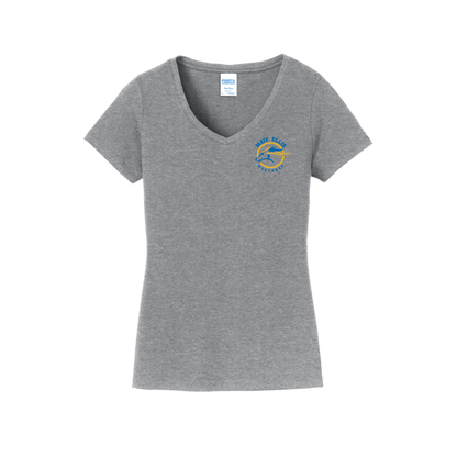 Maie Ellis Left Chest/Back Logo Women's V-Neck Shirt