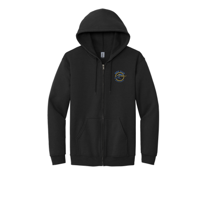 Embroidered Maie Ellis Logo Full Zip Up Hoodie