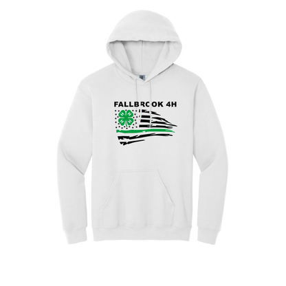 Fallbrook 4-H - ADULT Hoodie -Front Design Only