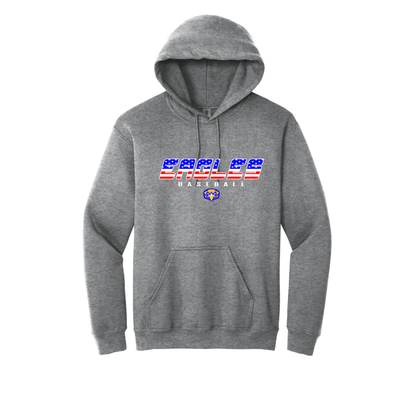 SP American Flag Eagles Baseball Unisex Hoodie