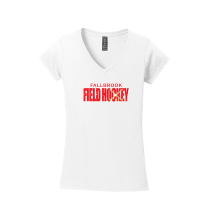 Fallbrook Field Hockey- Women's V-Neck Shirt