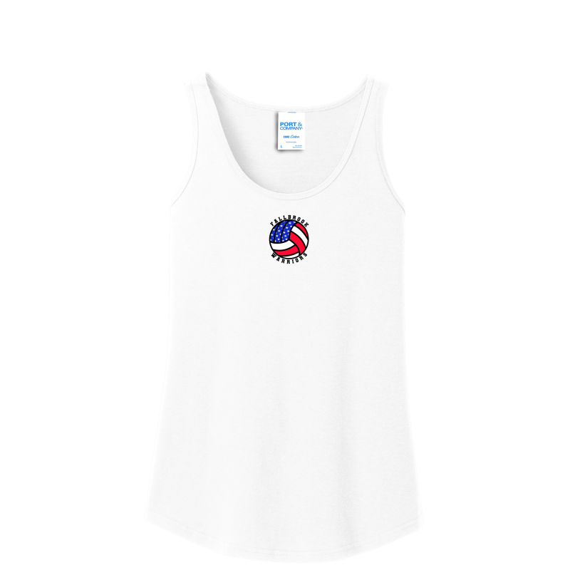 American Flag Volleyball - Ladies Tank Top
