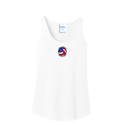American Flag Volleyball - Ladies Tank Top