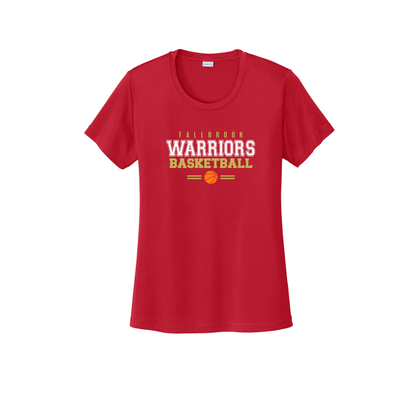 Fallbrook Warriors Basketball - Ladies Dri Fit Shirt