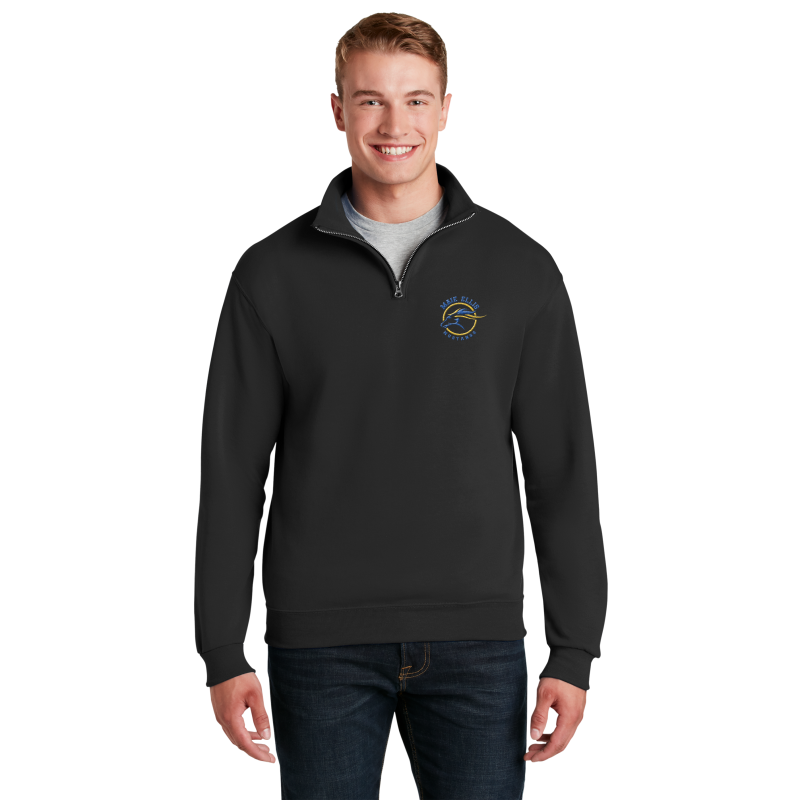 Embroidered Maie Ellis Logo 1/4 Zip Sweatshirt