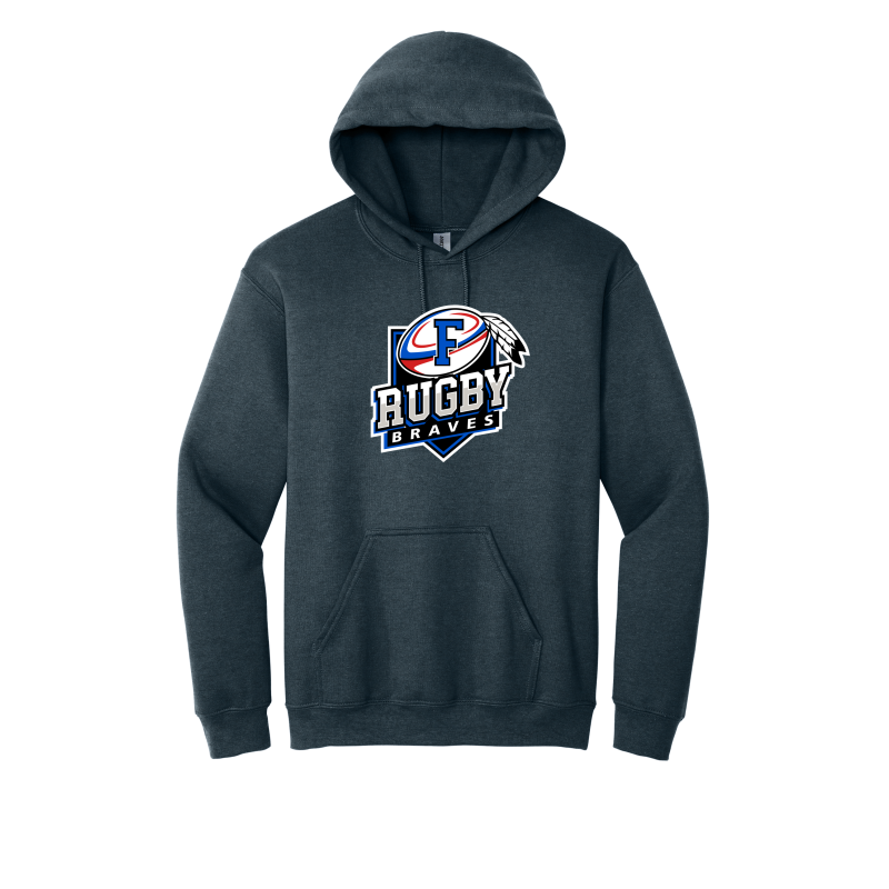 Rugby Braves Shield YOUTH (Unisex Shirt/Longsleeve/Crewneck/Hoodie)