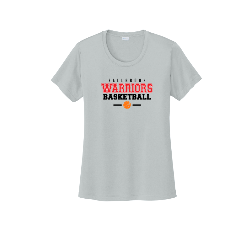 Fallbrook Warriors Basketball - Ladies Dri Fit Shirt