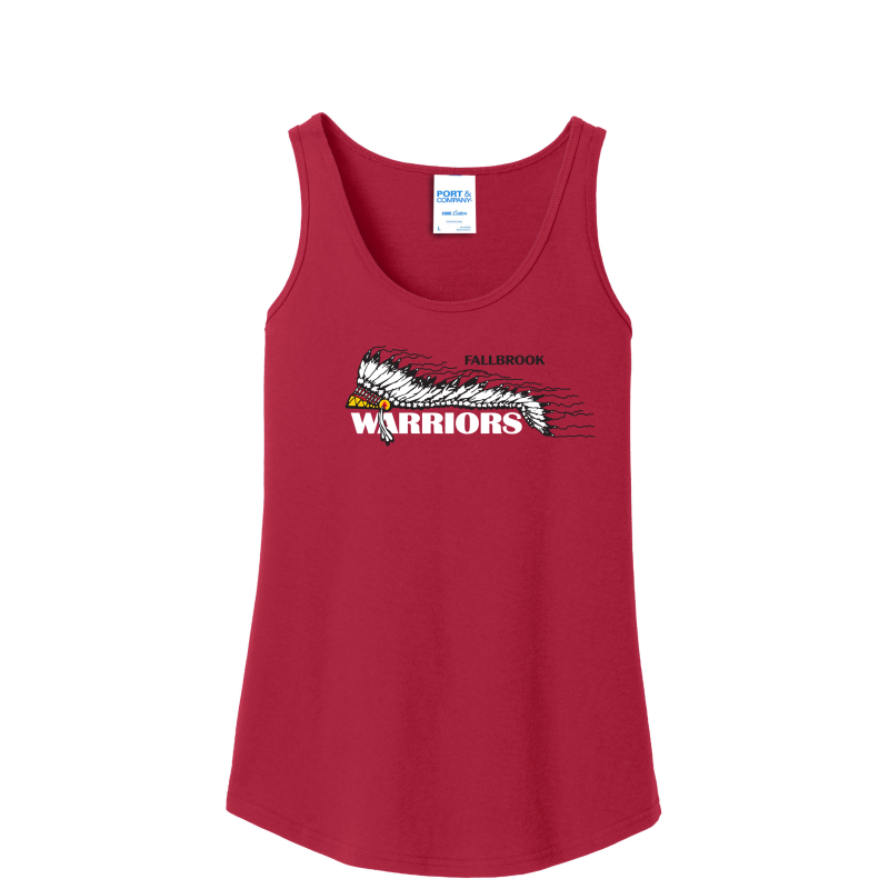 Warriors Headdress- Women's Tank Top -Volleyball