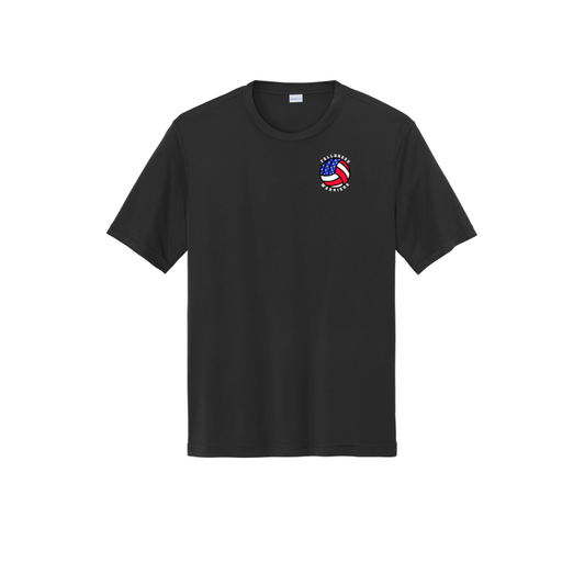 American Flag Volleyball- Unisex Dri Fit Shirt