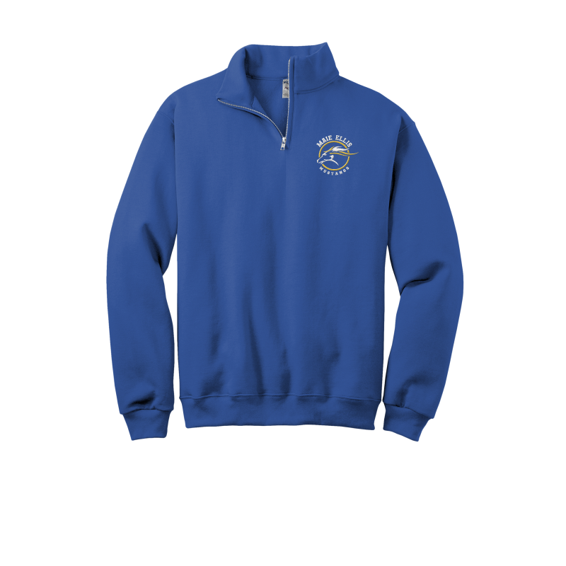 Embroidered Maie Ellis Logo 1/4 Zip Sweatshirt