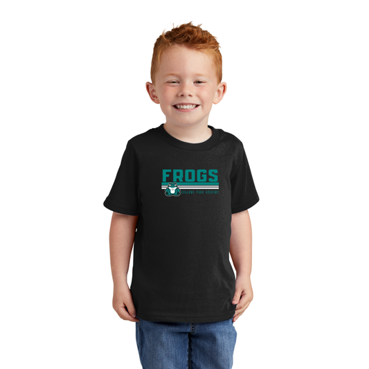 Stripe Frogs Design- TODDLER Shirt