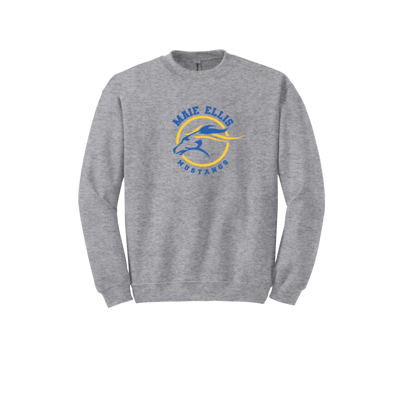 Maie Ellis Logo  ADULT Crewneck Sweatshirt