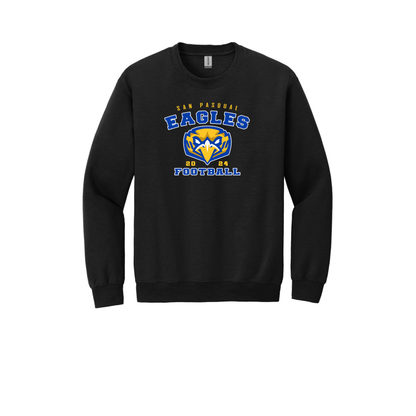 San Pasqual Forward Eagle Design - Crewneck Sweatshirt