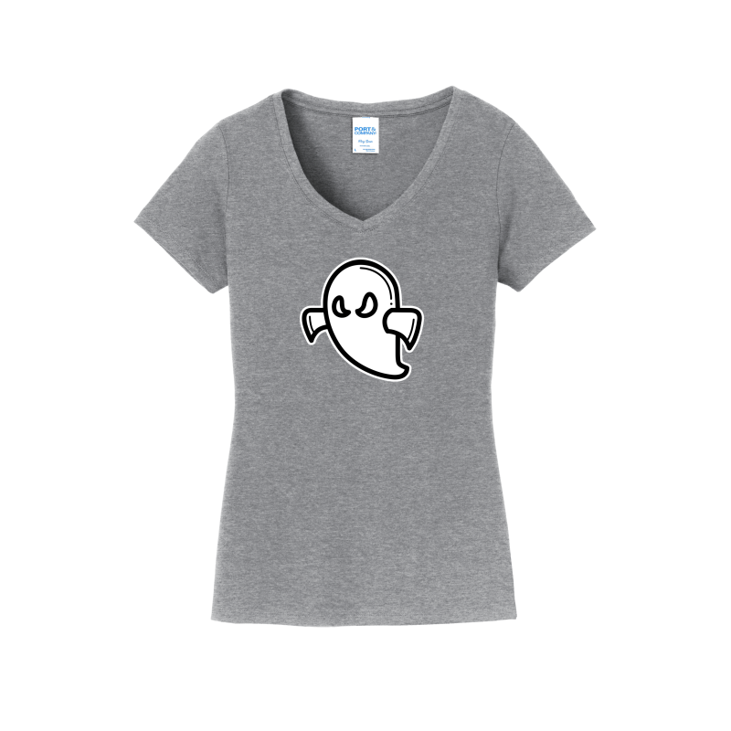 Ghost Softball Ladies V-Neck