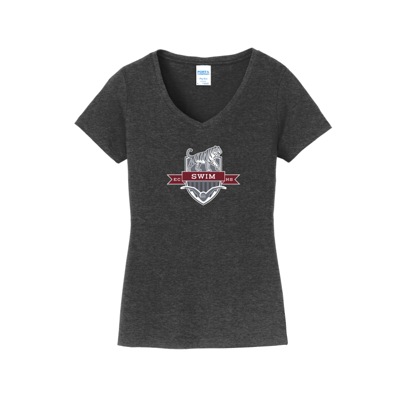 ECHS Swim-Ladies V-Neck