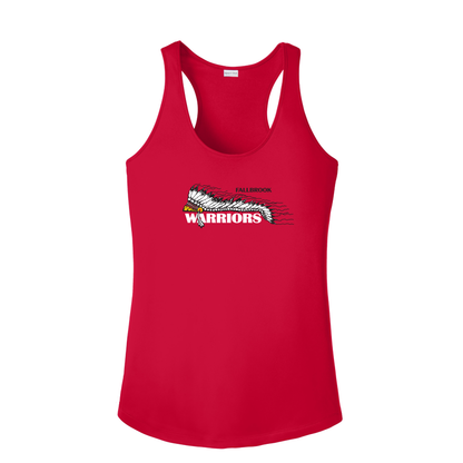 Warriors Headdress- Ladies Dri Fit Tank Top