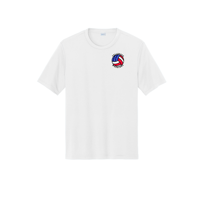 American Flag Volleyball- Unisex Dri Fit Shirt