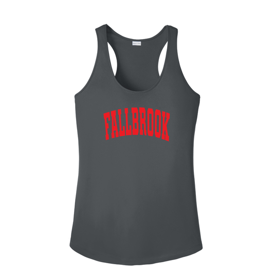 FALLBROOK- Ladies Dri Fit Tank Top-FHS Baseball