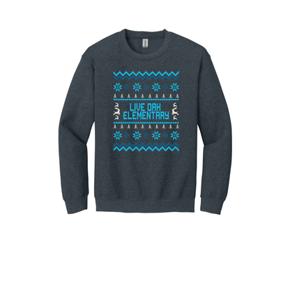 Live Oak Elementary Sweater- Blues (Shirt/Long Sleeve/Crewneck/Hoodie)