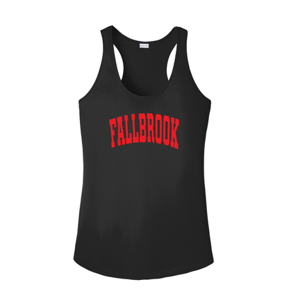 FALLBROOK- Ladies Dri Fit Tank Top-FHS Baseball