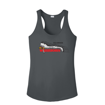 Warriors Headdress- Ladies Dri Fit Tank Top