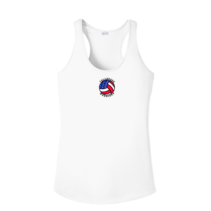 American Flag Volleyball- Ladies Dri Fit Tank Top