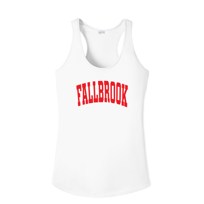 FALLBROOK- Ladies Dri Fit Tank Top-FHS Baseball