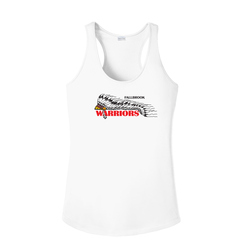 Warriors Headdress- Ladies Dri Fit Tank Top