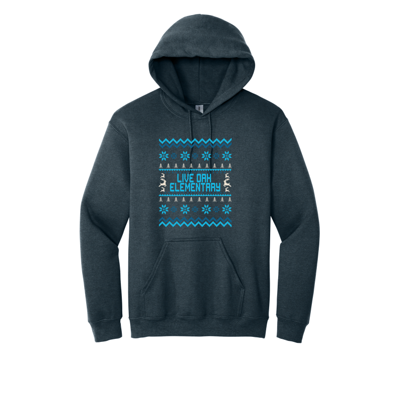 Live Oak Elementary Sweater- Blues (Shirt/Long Sleeve/Crewneck/Hoodie)