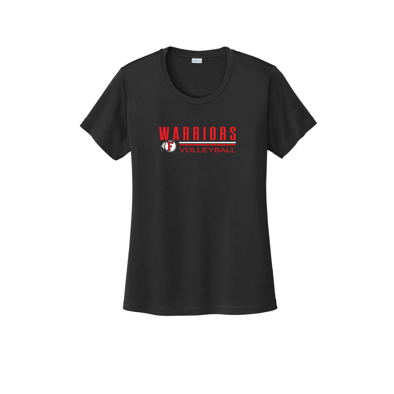 Stripe Warriors Volleyball- Ladies Dri Fit Shirt