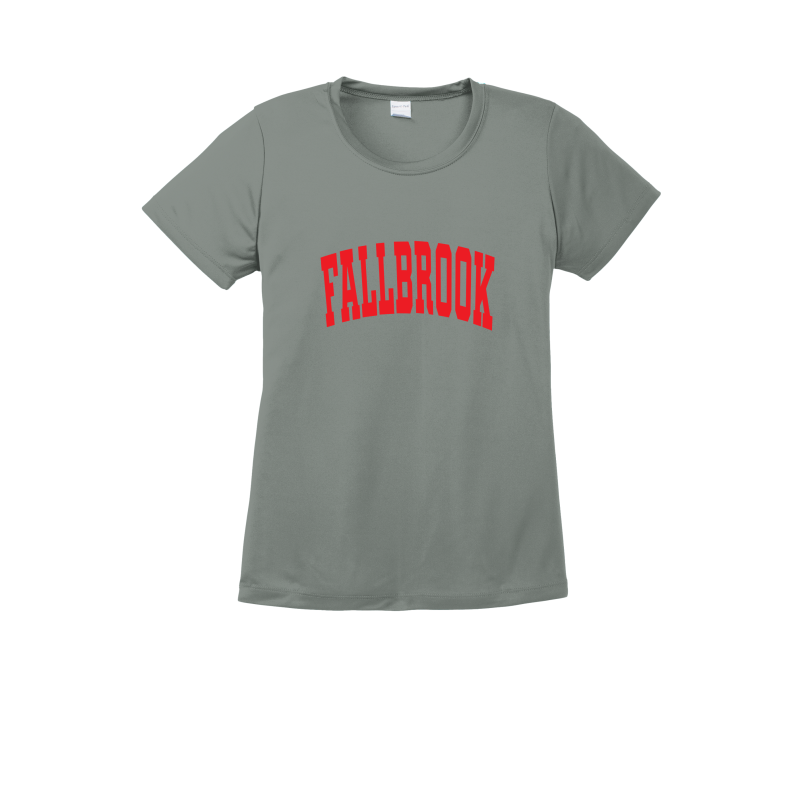 FALLBROOK- Ladies Dri Fit Shirt-FHS Baseball