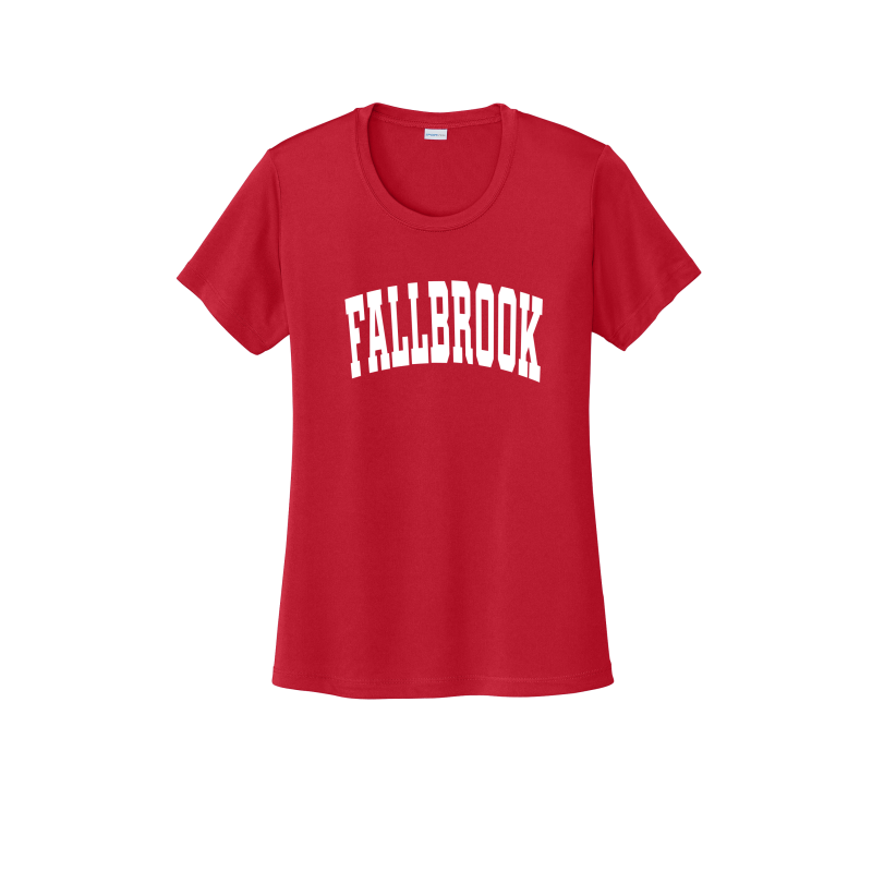 FALLBROOK- Ladies Dri Fit Shirt-FHS Baseball