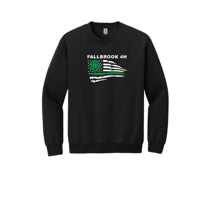 Fallbrook 4-H - ADULT Unisex Crewneck- Front Design