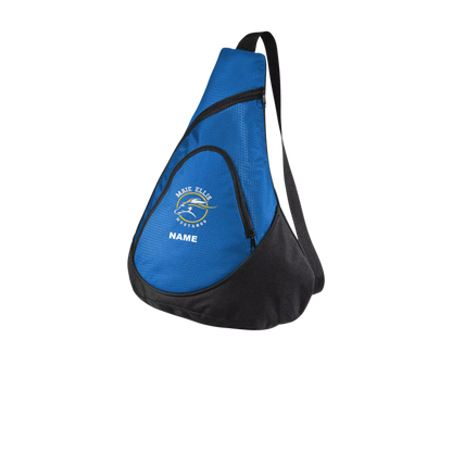 Embroidered Crossbody Bag Maie Ellis Logo