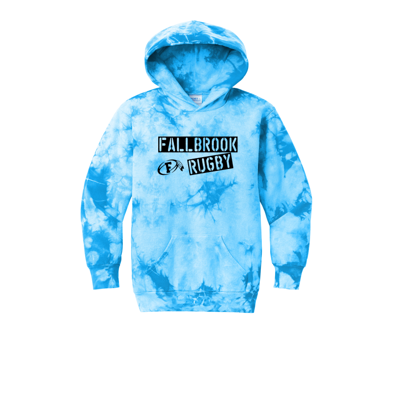 Fallbrook Rugby Tie Dye Unisex Hoodie