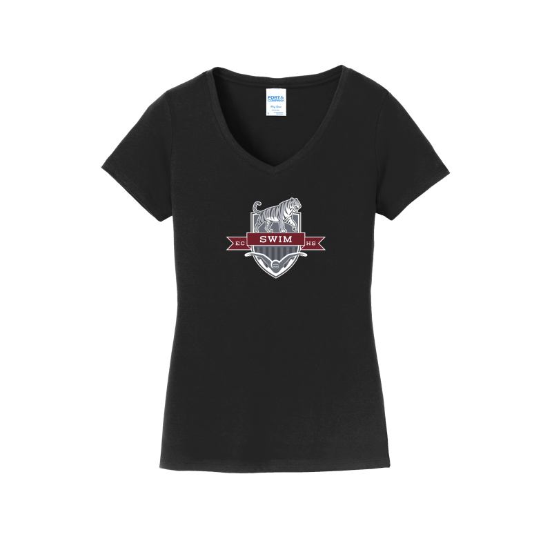 ECHS Swim-Ladies V-Neck