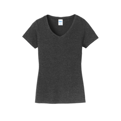 LAP- Straight Outta The Coop-Ladies V-Neck Shirt