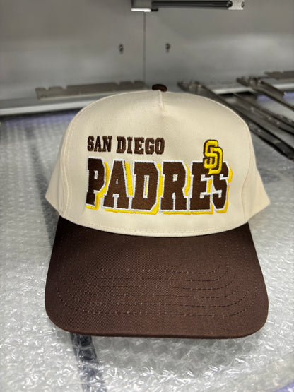 Embroidered "Padres SD” Hat